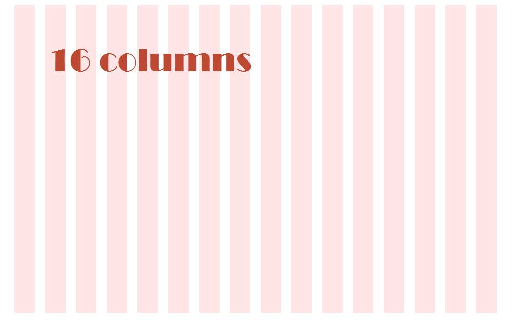Модульная CSS-сетка из 16 колонок