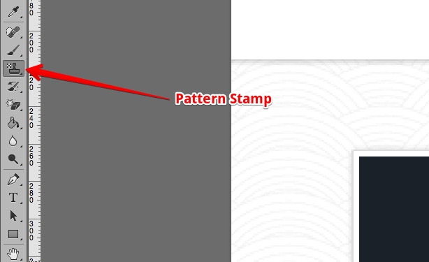 Инструмент Pattern Stamp
