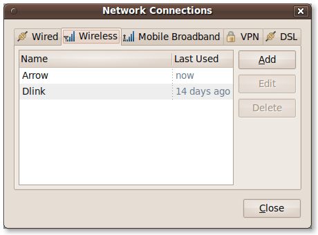 Start Network Connections