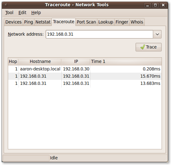 Traceroute Windows - Network Tools