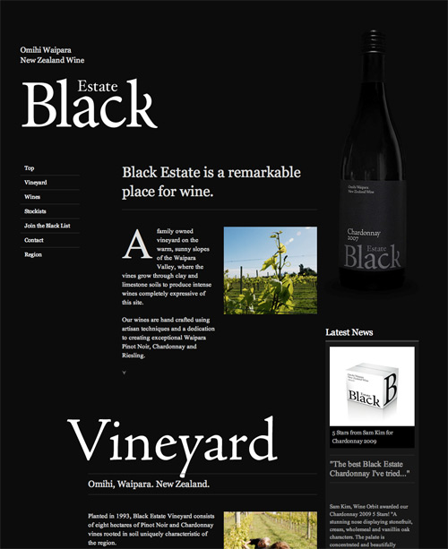 Black Estate Vineyard на 960gs